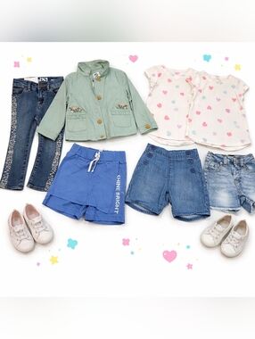 Toddler Girl Clothing Bundle – Size 18–24 Months (Baby Gap, OshKosh, Cat & Jack